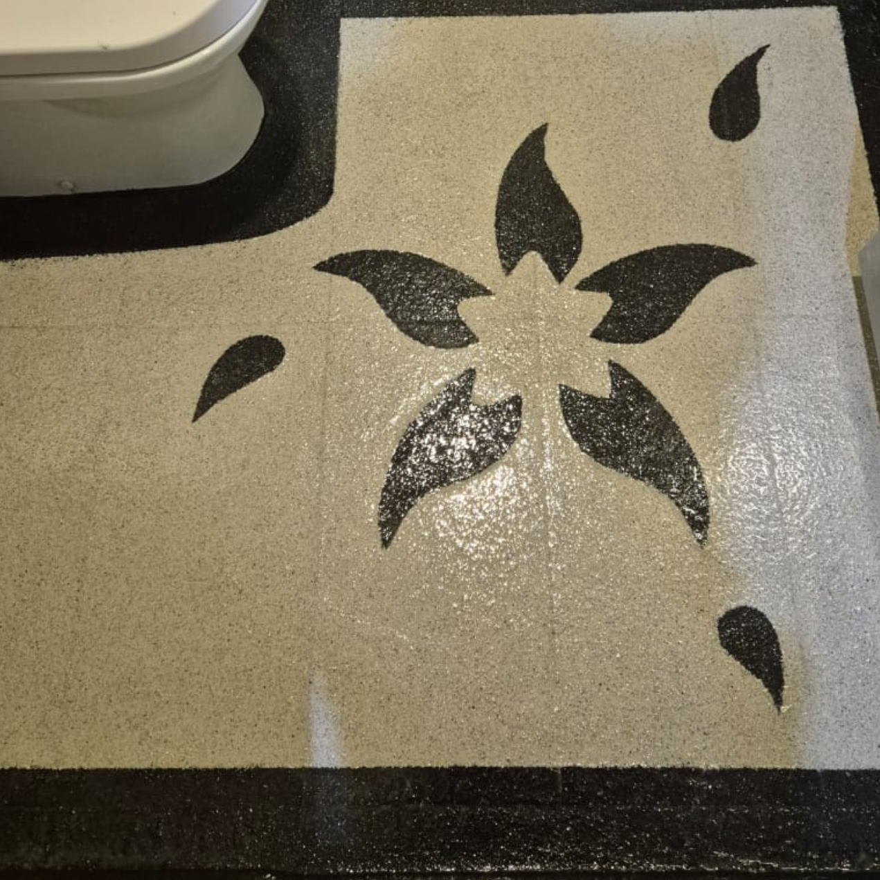 Epoxy flake coating service in Penang for durable anti-slip and easy to clean floors